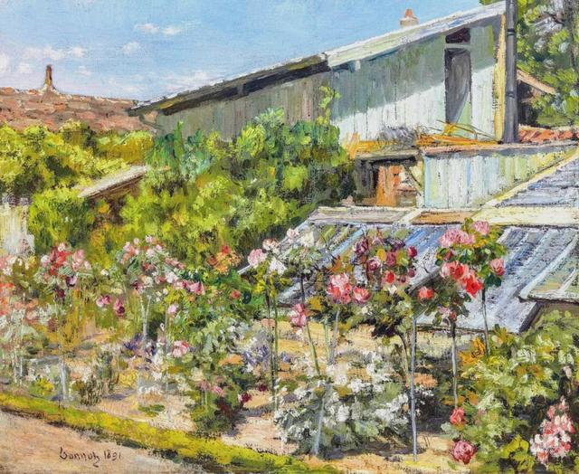 印象派风景，美国画家<a href=https://www.kuhw.com/e/tags/?tagid=1081 target=_blank class=infotextkey>罗伯特</a>·威廉·冯诺的油画