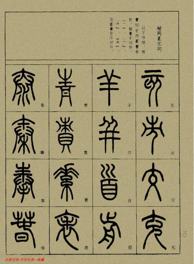 小篆精解（上）