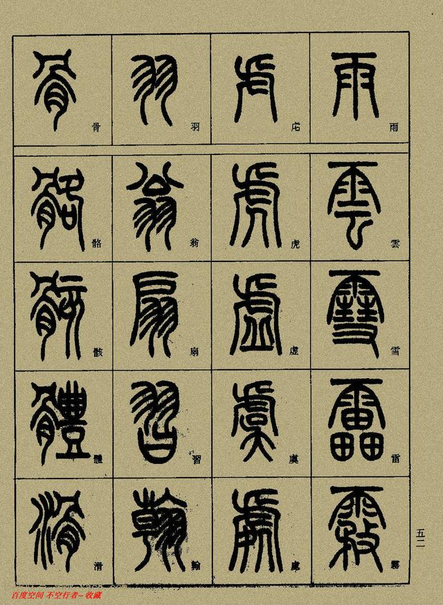 小篆精解（中）