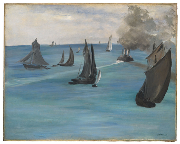 爱德华·马奈(édouard Manet)作品《 海景》高清下载