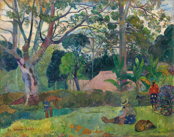 保罗·高更（Paul Gauguin）作品《特劳拉希（大树）》高清下载