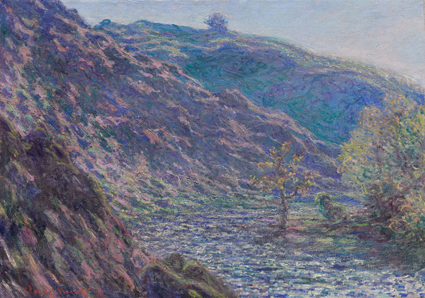 克洛德·莫奈（Claude Monet）作品《 小克鲁兹河》高清下载