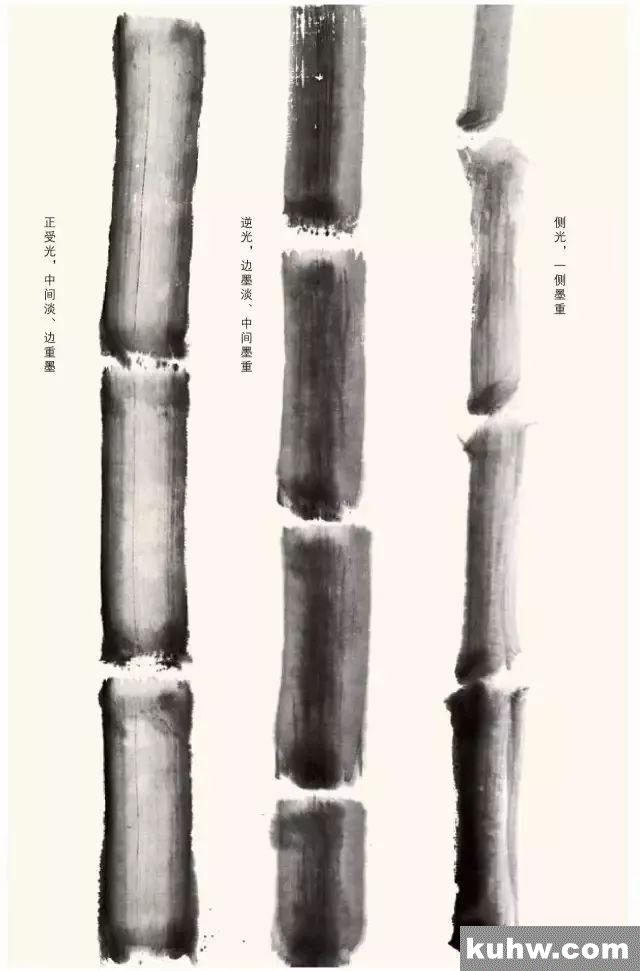 国画教程——竹子的写意画法