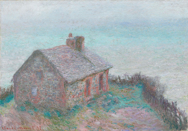 克洛德·莫奈（Claude Monet）作品《瓦伦格维尔海关大楼》高清下载