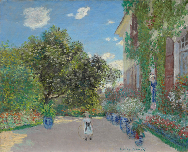 克洛德·莫奈（Claude Monet）作品《阿根廷艺术家之家》高清下载