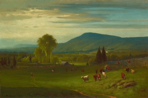 乔治·英尼斯(George Inness)作品《卡茨基尔的夏天》高清下载