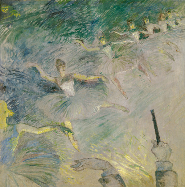 亨利·德·图卢兹-劳特雷克（Henri de Toulouse-Lautrec）作品《芭蕾舞演员》高清下载