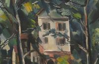 莫里斯·德弗拉明克作品欣赏《在蓬图瓦兹附近》