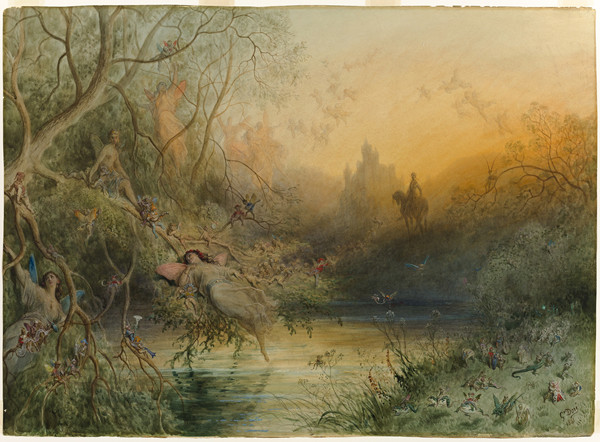 古斯塔夫·多雷（GustaveDoré）作品《仙境》高清下载