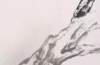 写意《红梅独绽傲霜开》示范步骤