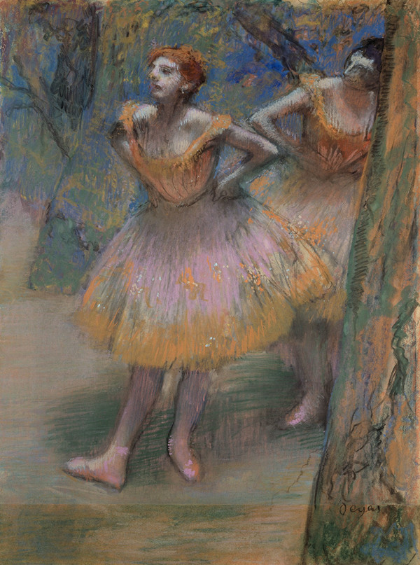 埃德加·德加（Edgar Degas）作品《两位舞者》高清下载