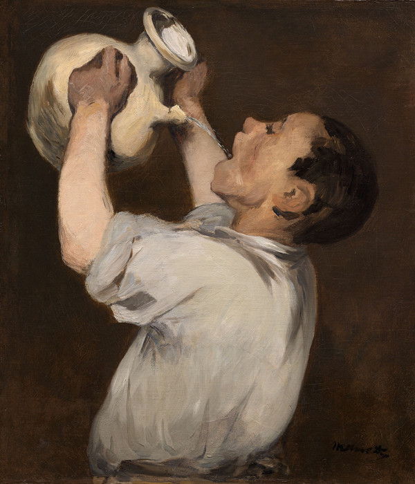 爱德华·马奈（édouard Manet）作品《投手的男孩（LaRégalade）》高清下载