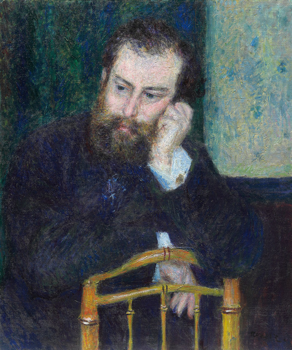 皮埃尔·奥古斯特·雷诺阿(Pierre-Auguste Renoir)作品《阿尔弗雷德·西斯利》高清下载