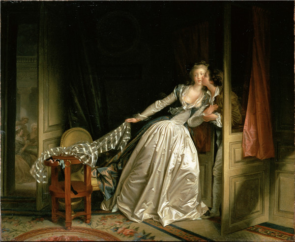 弗拉戈纳德，让·奥诺里（Jean Honore）-被盗之吻（1761）