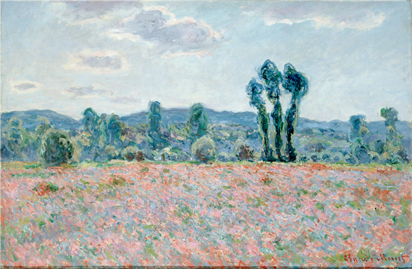 法国画家克洛德·莫奈（Claude Monet）-罂粟花田（1886）高清下载
