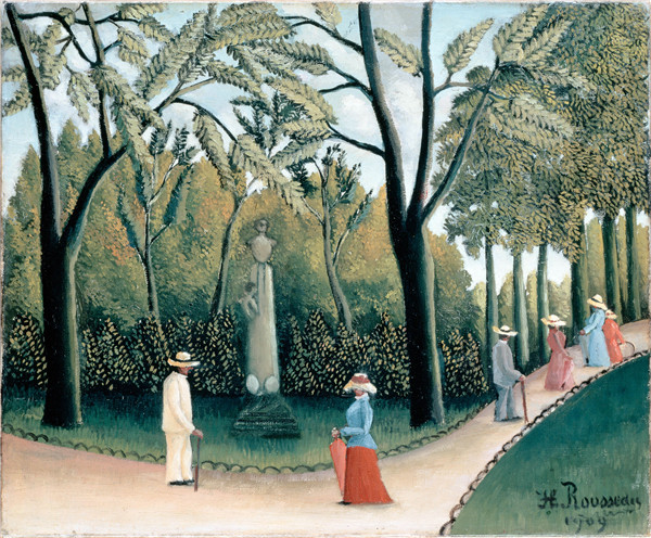 亨利·鲁索（Henri Russo）-卢森堡花园。肖邦纪念碑（1909）