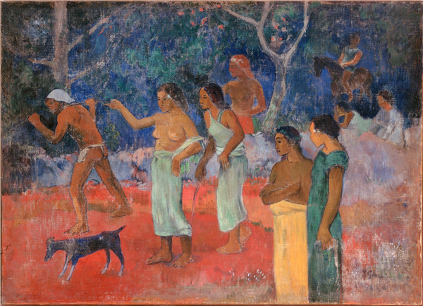 法国画家保罗·高更（Paul Gauguin）-大溪地生活场景（1893）
