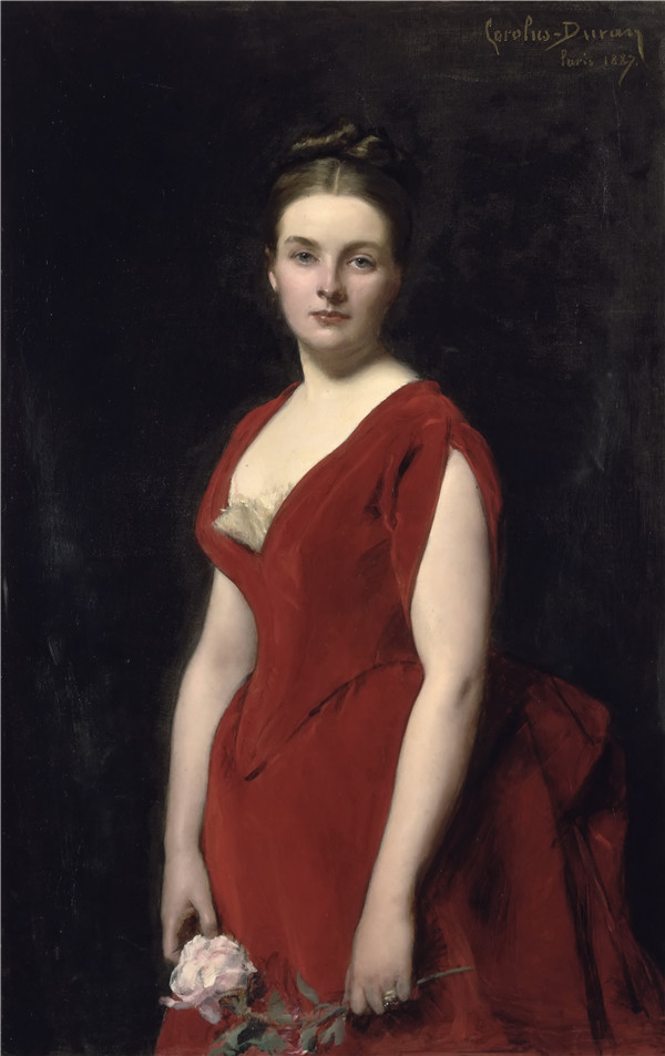 卡洛鲁斯·杜兰（埃米尔·奥古斯特·查尔斯·杜兰德，1837–1917年）-安娜·奥博伦斯卡娅公主的肖像
