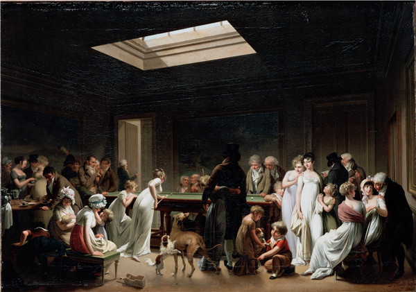 路易斯·利奥波德·布瓦西-台球游戏（1807）