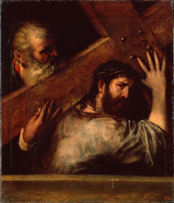 意大利画家提香（Tiziano Vecellio）-十字架的搬运 高清下载