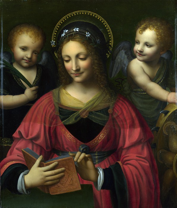 贝纳迪诺·路易尼(Bernardino Luini),（追随者）-圣凯瑟琳 高清下载