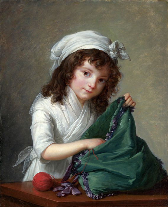 伊莉莎白·维杰·勒布伦（Louise Élisabeth Vigée Le Brun ）-布罗纳德小姐 高清下载