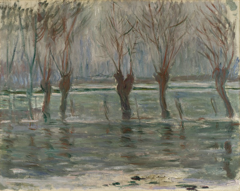 克洛德·莫奈（Claude Monet）-洪水 高清下载