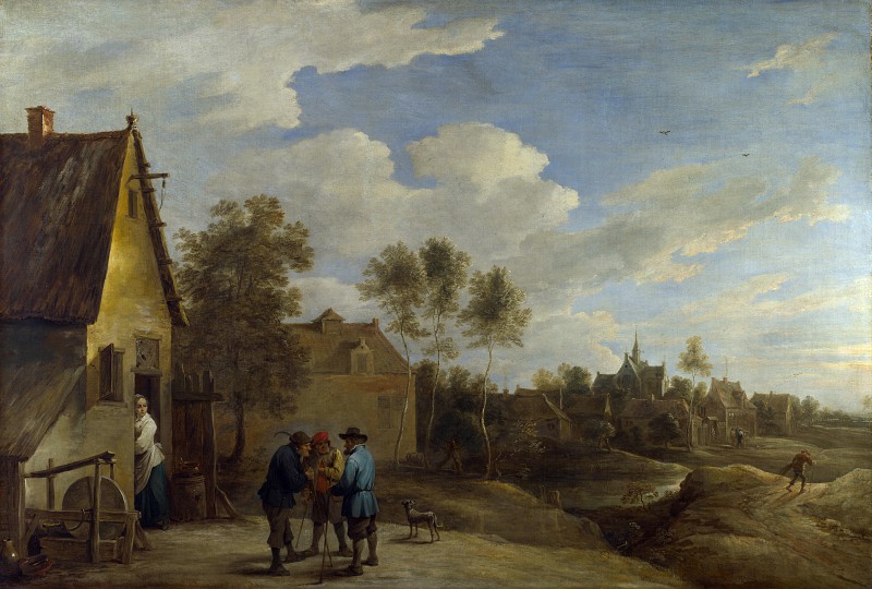大卫·特尼尔斯（David Teniers the Younger）-乡村风景 高清下载
