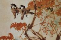 麻雀图的常见构图以及简易画法