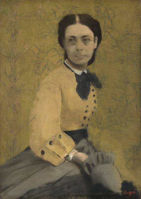 埃德加·德加（Edgar Degas）-公主波琳娜·德·马特尼奇（Palina de Matternich）高清下载