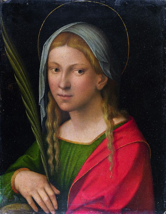 意大利画家加罗法洛(Garofalo)-亚历山大的圣凯瑟琳 高清下载