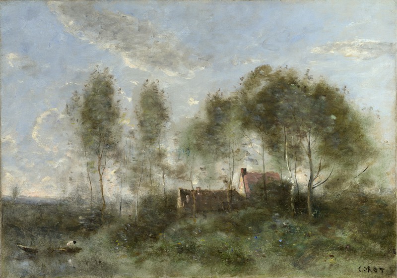 让·巴蒂斯特·卡米尔·柯罗（Jean-Baptiste Camille Corot）–库伯伦之旅的纪念品 高清下载