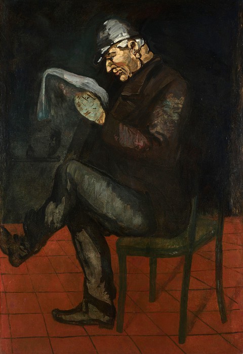 保罗·塞尚（Paul Cézanne）-画家之父，路易·奥古斯特·塞尚 高清下载