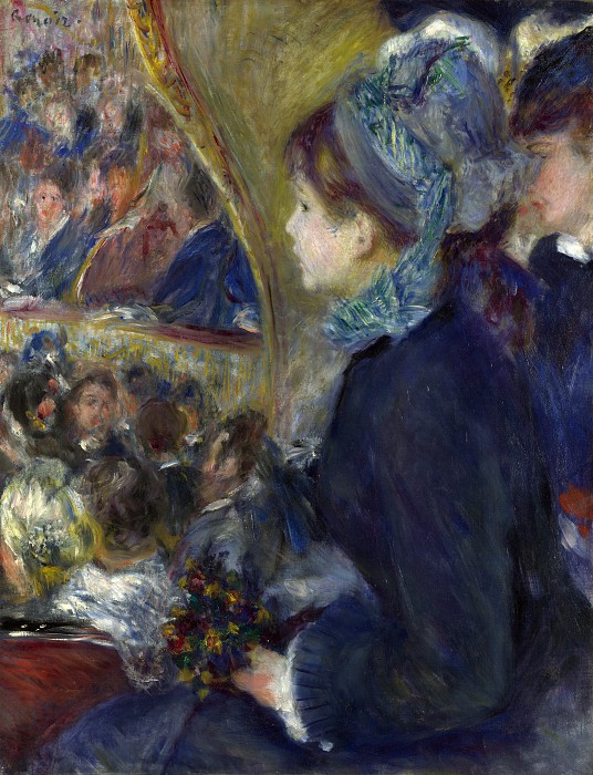 皮埃尔·奥古斯特·雷诺阿（Pierre-Auguste Renoir）–在剧院（首映礼）高清下载