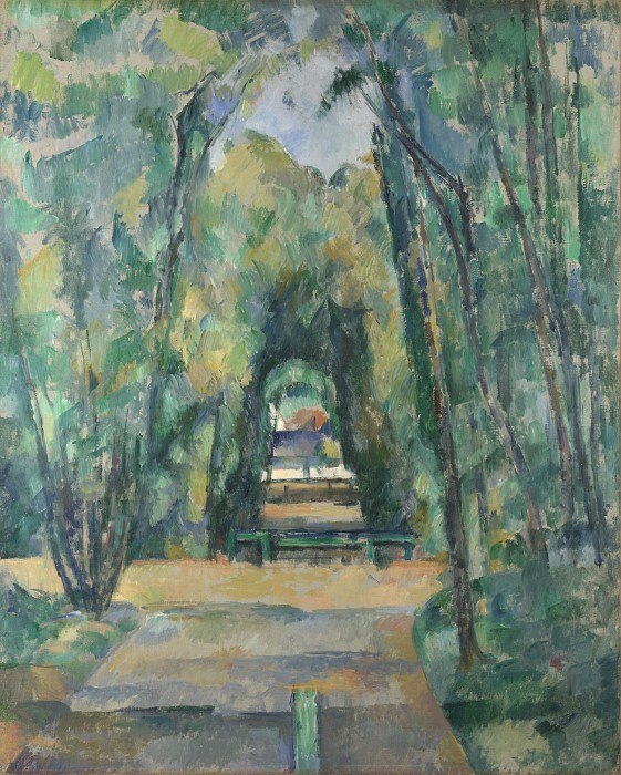 保罗·塞尚（Paul Cézanne）-尚蒂伊大街 高清下载