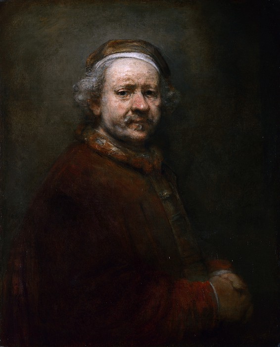伦勃朗（Rembrandt）– 63岁时的自画像 高清下载
