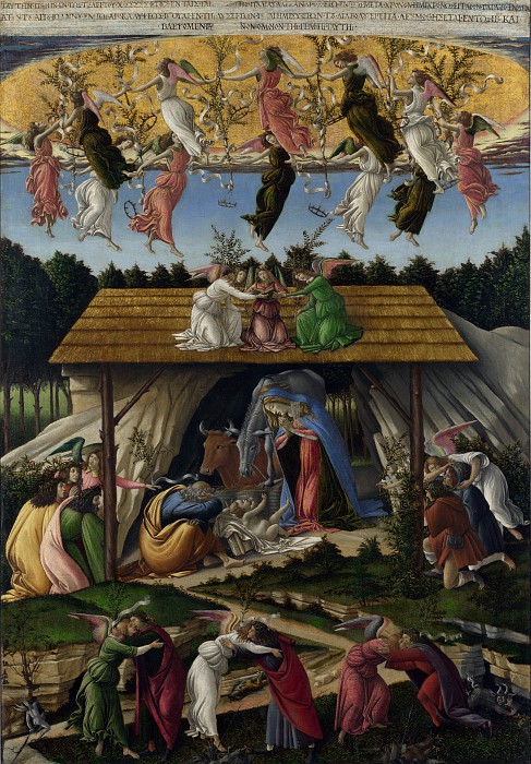 桑德罗·波提切利（Sandro Botticelli）–神秘诞生 高清下载