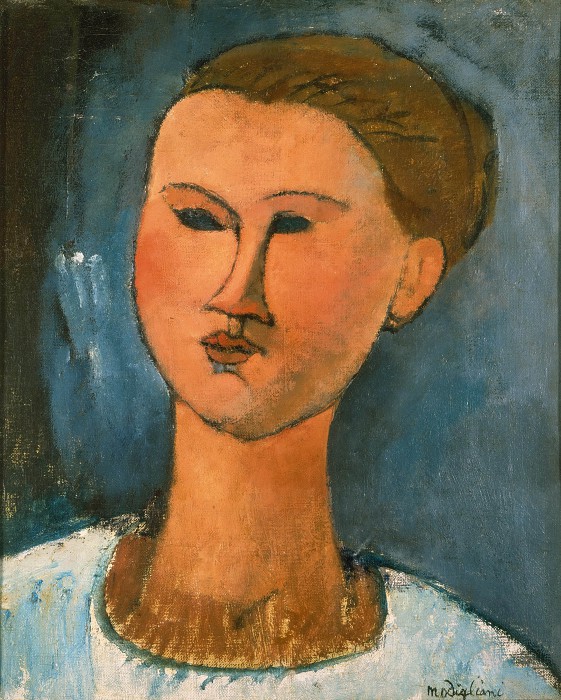 阿米迪奥·莫迪利亚尼（Amedeo Modigliani） –女人的画像 高清下载