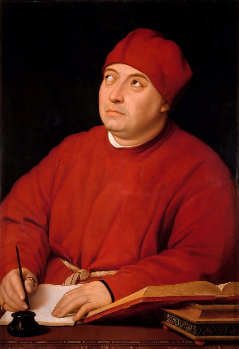 拉斐尔–托马索·英吉拉米（Tommaso Inghirami）的肖像 高清下载