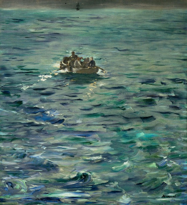 爱德华·马奈（ Edouard Manet） –罗什福尔（ Evasion de Rochefort）高清下载