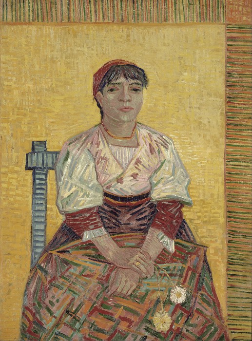 文森特·梵高（Vincent van Gogh） –意大利女人（Agostina Segatori）高清下载