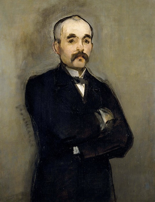 爱德华·马奈（édouard Manet） –克莱门梭肖像 高清下载