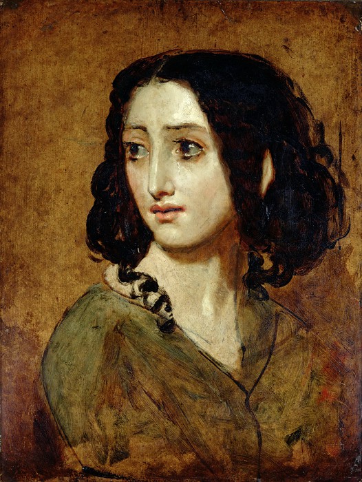 威廉·埃蒂（ William Etty） –莫尔 ·雷切尔（Mlle Rachel）的肖像 高清下载