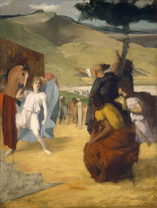 埃德加·德加（Edgar Degas）–亚历山大和布瓦克斯努斯高清下载