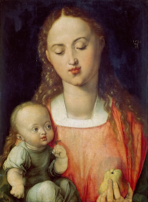 阿尔布雷希特·丢勒（ AlbrechtDürer） –梨的麦当娜 高清下载