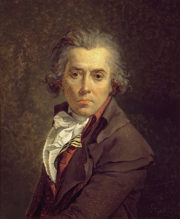 雅克·路易·大卫（ Jacques-Louis David） –自画像 高清下载