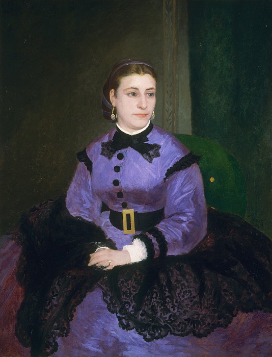 皮埃尔·奥古斯特·雷诺阿（Auguste Renoir）-斯科特小姐 高清下载