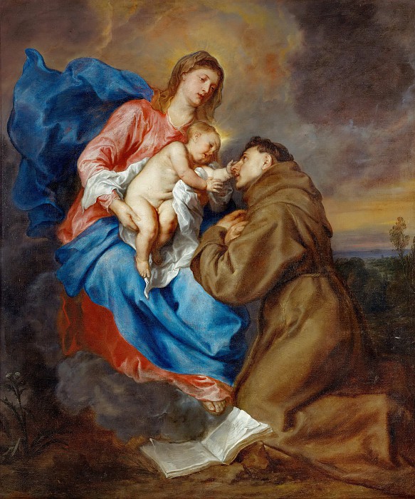 安东尼·范·戴克（ Anthony Van Dyck） –帕多瓦圣安东尼之景 高清下载