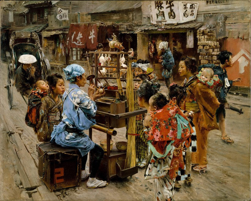 罗伯特·弗雷德里克·布鲁姆（Robert Frederick Blum）–阿美亚 油画作品