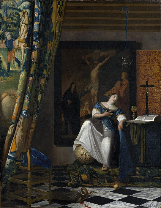 约翰内斯·维米尔（Johannes Vermeer）–天主教信仰寓言 作品